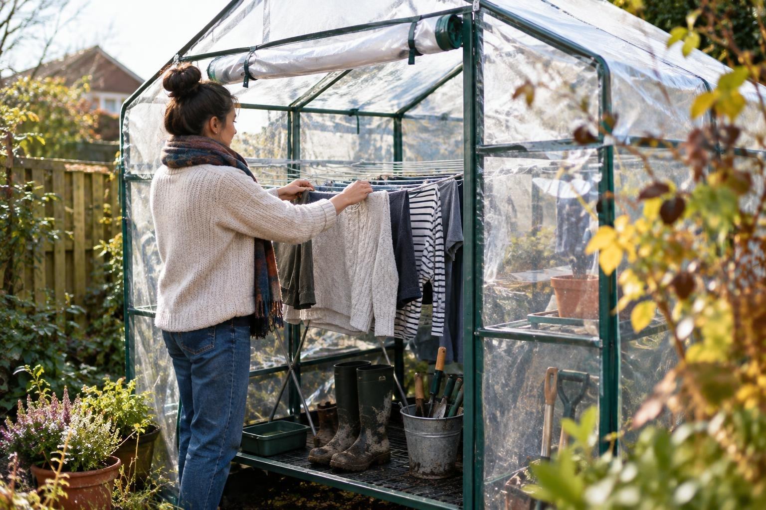 AI image: The Winter Job Your Mini Greenhouse May Be Missing